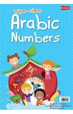 Wipe-Clean Arabic Numbers